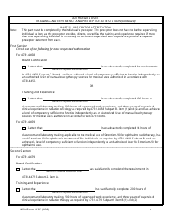 MDH Form 313S &quot;Authorized User Training and Experience and Preceptor Attestation&quot; - Minnesota, Page 5