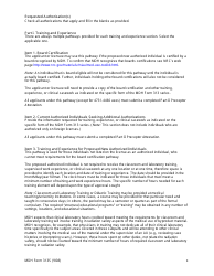 MDH Form 313S &quot;Authorized User Training and Experience and Preceptor Attestation&quot; - Minnesota, Page 8