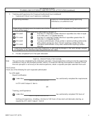 MDH Form 313T Authorized User Training and Experience and Preceptor Attestation - Minnesota, Page 4