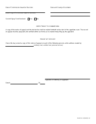 Form 8-C Workers&#039; Compensation Notice of Appeal to Missouri Court of Appeals - Missouri, Page 2