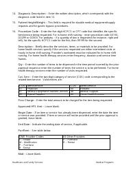 Instructions for Form HFS1409 Prior Approval Request Form - Illinois, Page 2