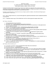 Instructions for Form HFS2243 &quot;Illinois Medical Assistance Program Provider Enrollment Application&quot; - Illinois