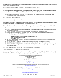 Instructions for Form HFS2243 &quot;Illinois Medical Assistance Program Provider Enrollment Application&quot; - Illinois, Page 2