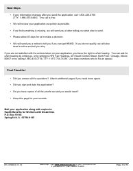 Form HFS2378MB Health Benefits for Workers With Disabilities Mail-In Application - Illinois, Page 11