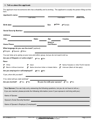 Form HFS2378MB Health Benefits for Workers With Disabilities Mail-In Application - Illinois, Page 3
