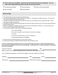 Form HFS2378MB Health Benefits for Workers With Disabilities Mail-In Application - Illinois, Page 9