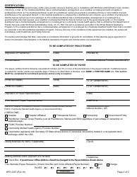 Form HFS2307 Hospital, Professional School or Practitioner Owned Group Practice as Alternate Payee - Illinois, Page 2