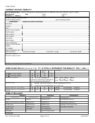 Form HFS3701H (IL478-2431) Seating/Mobility Evaluation - Illinois, Page 3