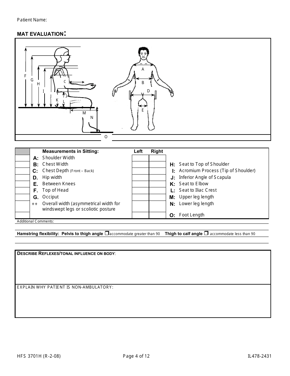 Form HFS3701H (IL4782431) Fill Out, Sign Online and Download