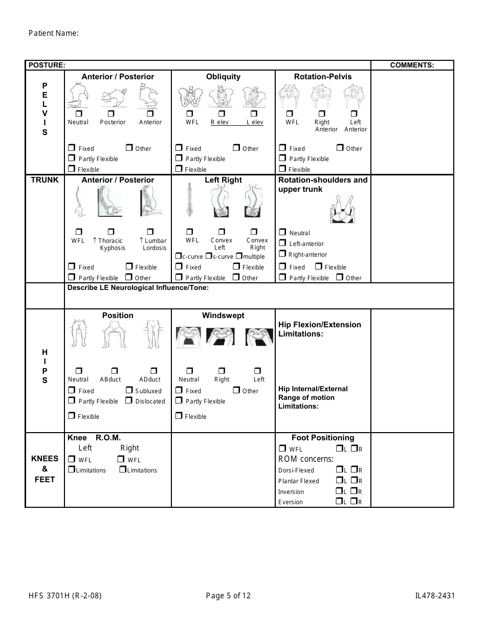 Form HFS3701H (IL4782431) Fill Out, Sign Online and Download