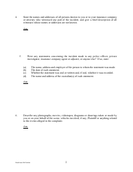 Form 1C-P-527 Interrogatories to Defendant - Hawaii, Page 2