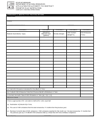 Form MO780-1887 Application for Authority to Construct, Permit by Rule Notification - Surface Coating Operations - Missouri, Page 6