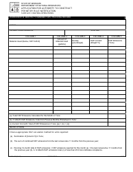 Form MO780-1887 Application for Authority to Construct, Permit by Rule Notification - Surface Coating Operations - Missouri, Page 7