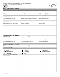 Document preview: Form MO78-1980 Host Site Self-audit - Missouri
