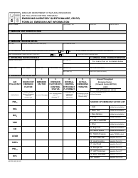 Document preview: Form MO780-1621 (EIQ Form 2.0) Emission Unit Information - Missouri