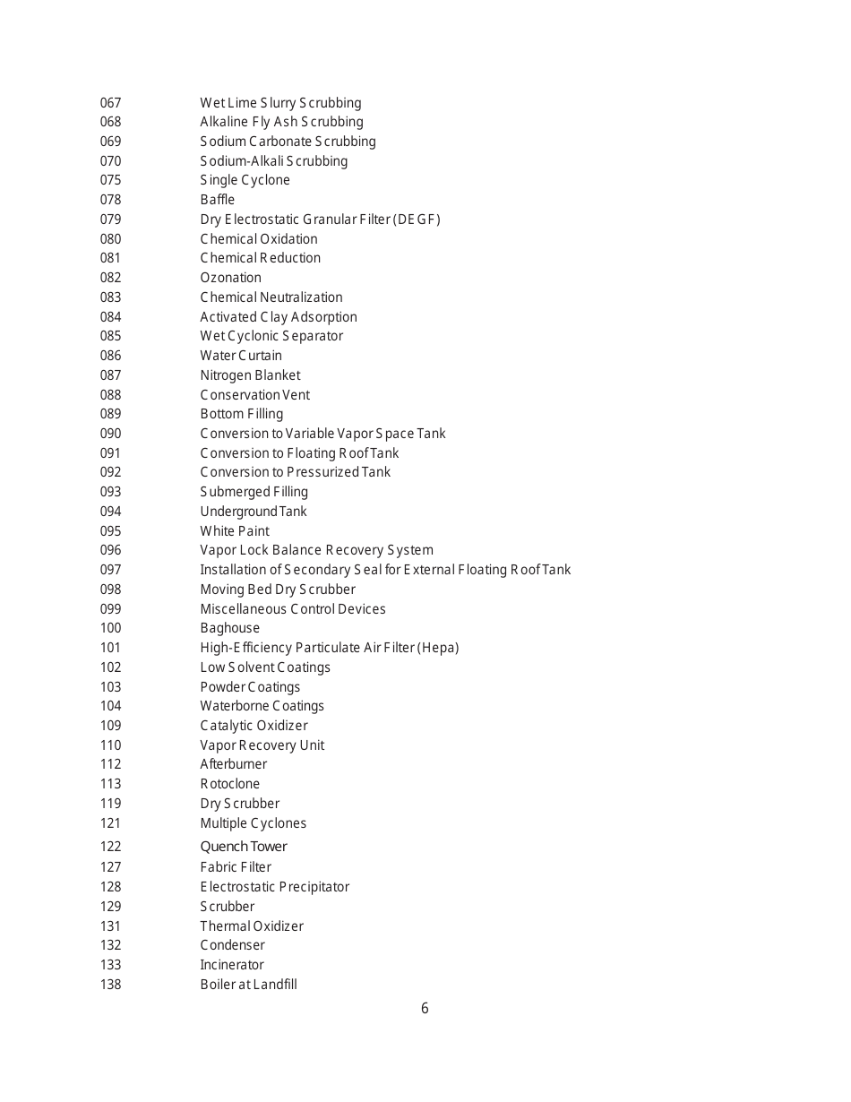 Instructions for Form MO780-1434, EIQ Form 2.0C Control Device Information - Missouri, Page 6