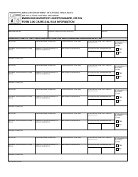 Document preview: Form MO780-1530 (EIQ Form 2.0K) Charcoal Kiln Information - Missouri