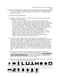 Instructions for Form MO780-2125 Architectural/Historic Inventory Form - Missouri, Page 4