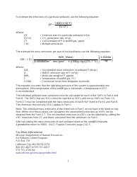 Instructions for Form MO780-1583, EIQ Form 2.0L Landfill Worksheet - Missouri, Page 7