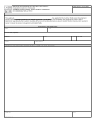 Document preview: Form MO780-2010 Summer Professional Development Program Recommendation Letter - Missouri