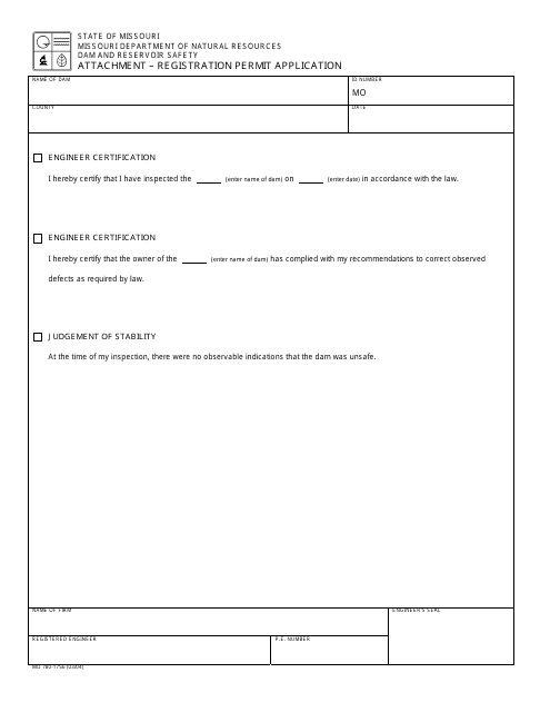 Form MO780-1756  Printable Pdf