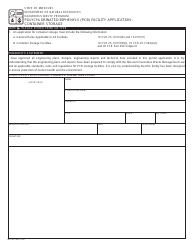 Form MO780-1897 Polychlorinated Biphenyls (Pcb) Facility Application - Missouri, Page 4