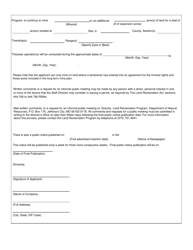 Public Notice of Surface Mining Application - Permit Transfer and Expansion - Missouri, Page 3