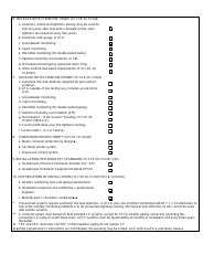 Form MO780-2134 Regulatory Requirements for Installations for New Underground Storage Tank Systems Compliance Checklist - Missouri, Page 2