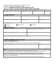 Document preview: EIQ Form 2.4 (MO780-1625) Volatile Organic Liquid Loading Worksheet - Missouri