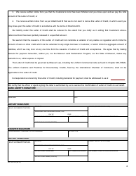 Form MO780-1472 Personal Bond Secured by a Letter of Credit - Missouri, Page 4