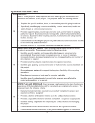 Instructions for Form MO780-2150 Sheltered Workshop Recycling Grant Application - Missouri, Page 6