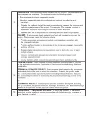 Instructions for Form MO780-2150 Sheltered Workshop Recycling Grant Application - Missouri, Page 7