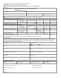 Document preview: Form MO780-1905 Infectious Waste Processing Facility Fee Report - Missouri