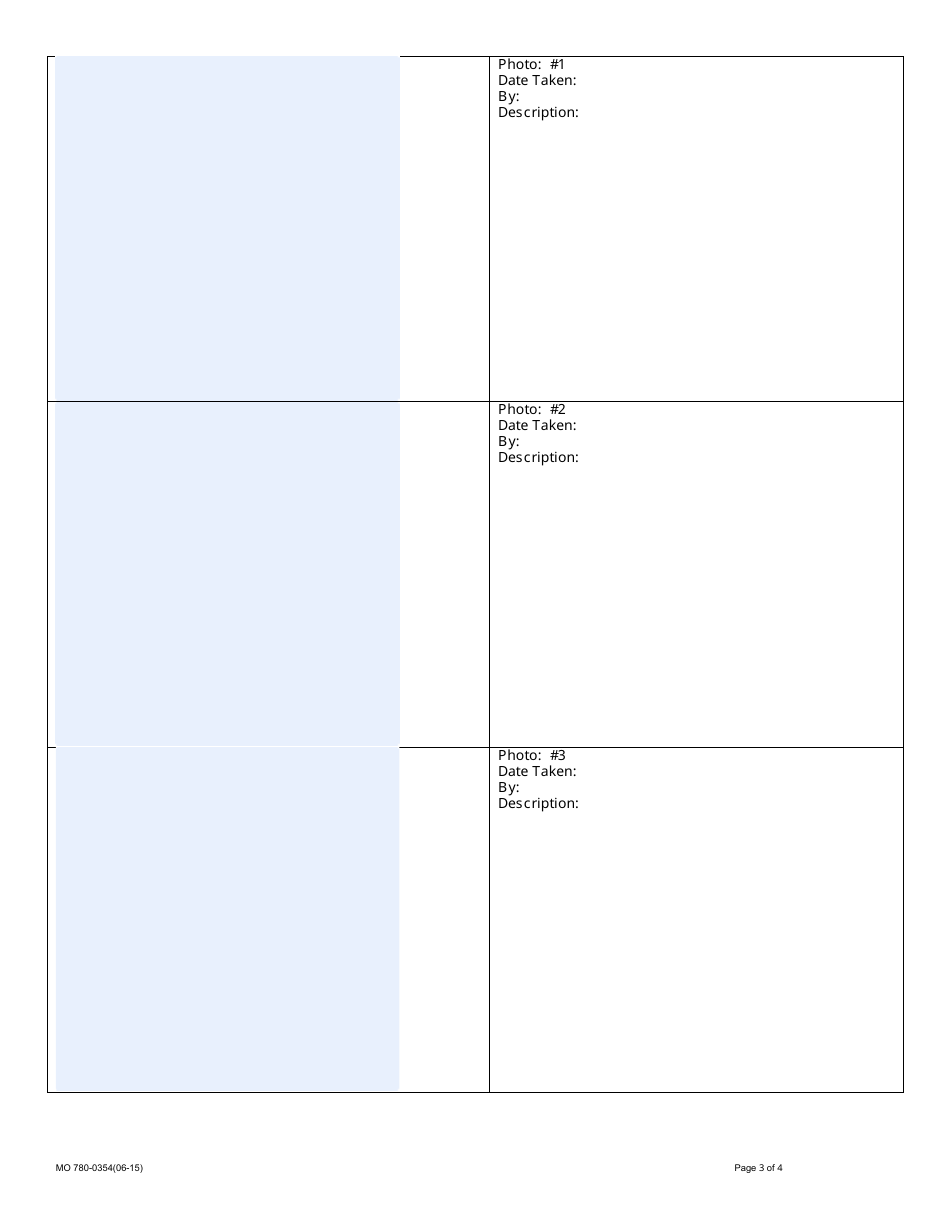 Form MO780-0354 Active Sanitary Landfill Inspection Checklist - Missouri, Page 3