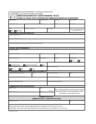 EIQ Form 2.9 (MO780-1447) &quot;Stack Test/Continuous Emissions Monitoring Worksheet&quot; - Missouri