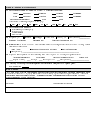 Form MO780-1686 Permit Application for Operation of Wastewater Irrigation Systems - Missouri, Page 2