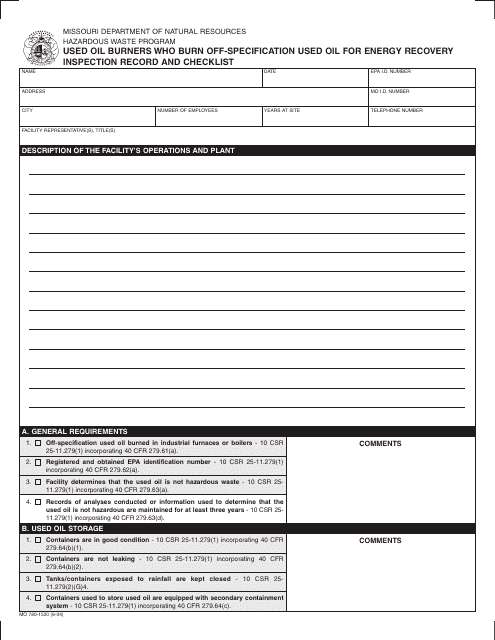Form MO780-1520  Printable Pdf