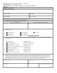 Form S (MO780-1636) Section 1 Domestic Sludge Reporting - Missouri