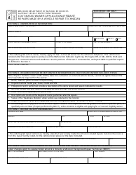 Form MO780-1971 Cost-Based Waiver Application Affidavit - Repairs Made by a Repair Technichian - Missouri
