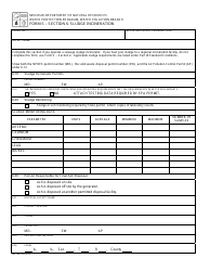Document preview: Form S Section 6. Sludge Incineration - Missouri