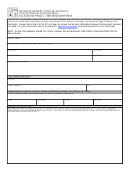 Document preview: Form 780-1027 Section 106 Project Information Form - Missouri