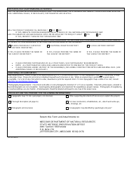 Form 780-1027 Section 106 Project Information Form - Missouri, Page 2