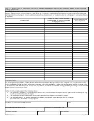Form MO780-2145 Disaster Recovery Scrap Tire Surface Material Grant Application Form - Missouri, Page 2