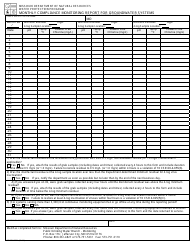 Document preview: Form MO780-2094 Monthly Compliance Monitoring Report for Groundwater Systems - Missouri