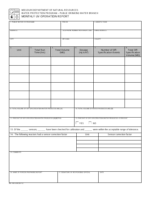 Form MO780-2208  Printable Pdf