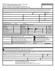 Document preview: Form MO780-2228 Permit to Dispense Application for Transient Noncommunity Water Systems - Missouri