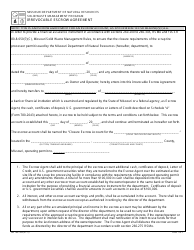 Form MO780-1264 Irrevocable Escrow Agreement - Missouri