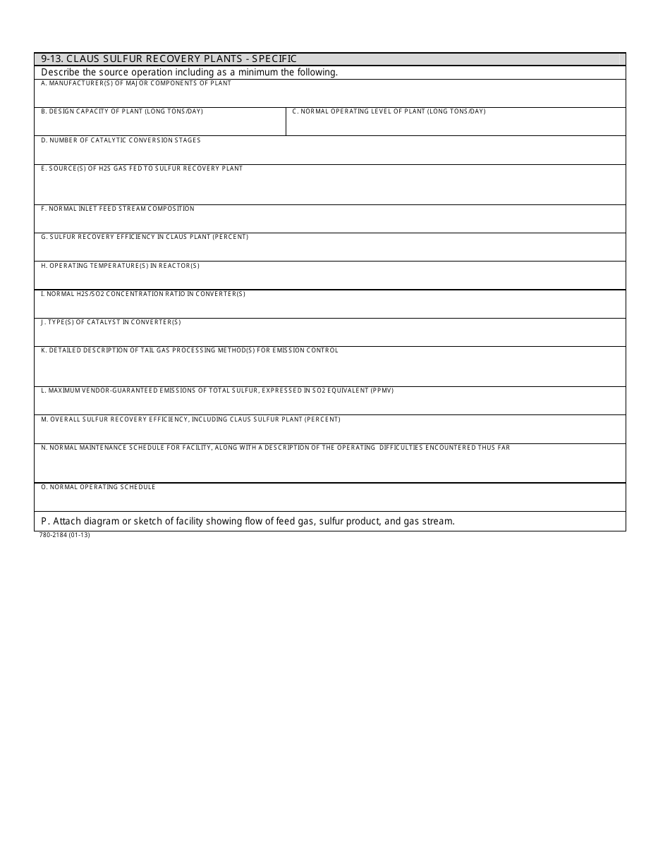 Form MO780-2184 Performance Test Plan - Missouri, Page 22