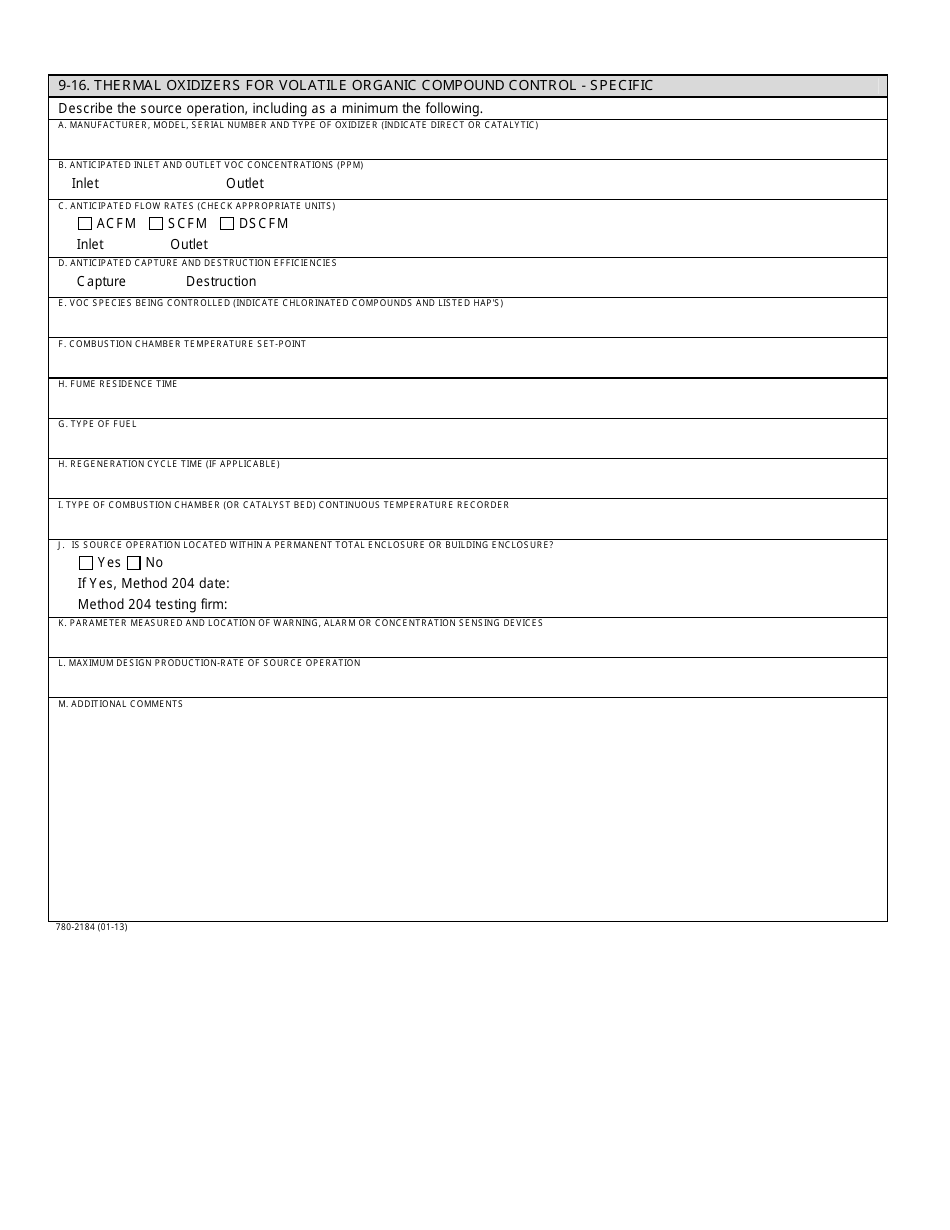 Form MO780-2184 Performance Test Plan - Missouri, Page 25