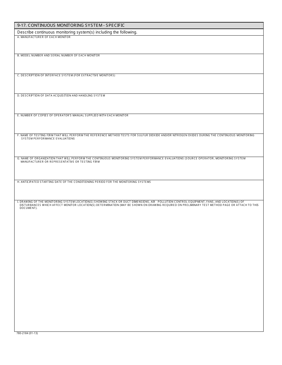Form MO780-2184 Performance Test Plan - Missouri, Page 26